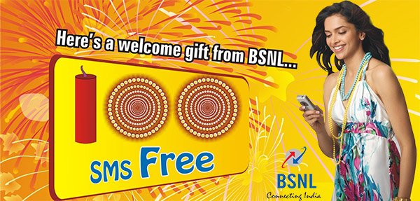 BSNL introduces Nine new SMS STVs - charges1p per sms