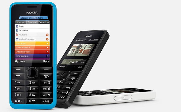 Nokia 301 dual sim feature phone