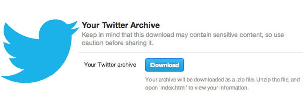 Twitter Archive Now available in Hindi and other Languages