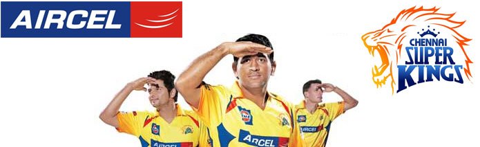 Aircel IPL Offer - get Extra Talk Time Everytime CSK Scores above 164runs