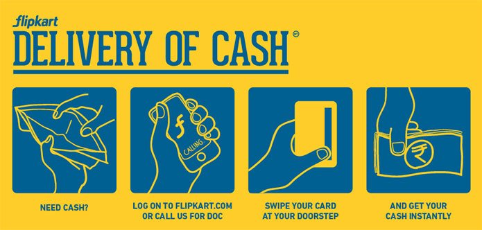 Flipkart Delivery of Cash (DOC)