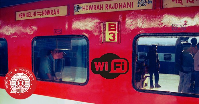 Wi-Fi Facility by Indian Railway unveiled in Howrah Rajdhani Express Train