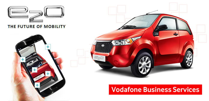 Vodafone India to power Machine-to-Machine (m2m) communication services in Mahindra e2o