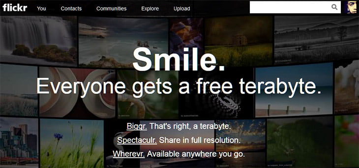 Flickr gets Design Overhaul - Free Terabyte Storage, new Android app