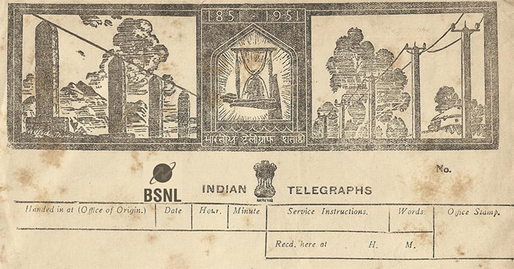 Full Stop for Telegrams as BSNL to shut 160 year old Telegraph Services