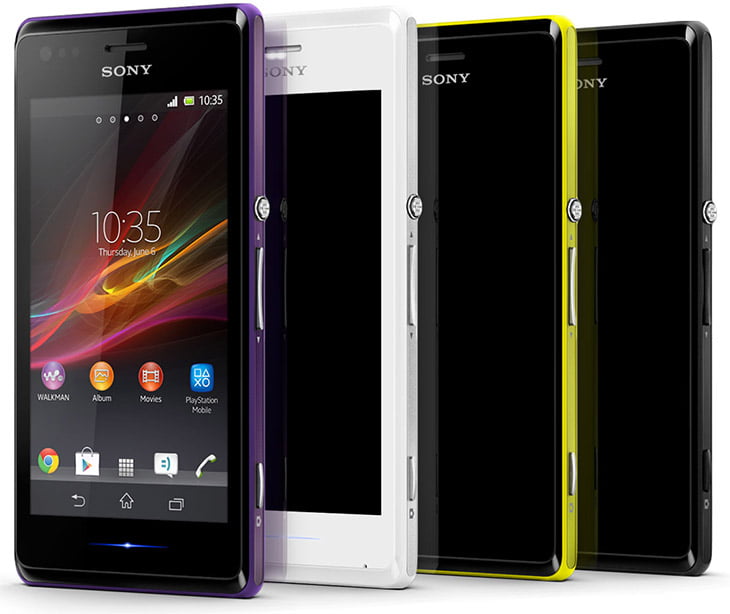 Sony unveils Xperia M and Xperia M dual mid-range Android Jelly Bean Smartphones with NFC