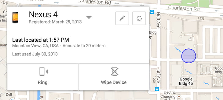 Google unveils Android Device Manager to Track your lost Android Device