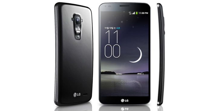 LG unveils the G Flex Curved Smartphone - 6inch Plastic OLED, new UX, Elastic Coating