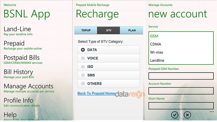 BSNL unveils 'My BSNL' App for Android and Windows Phone offers Recharges and Bill Payments 