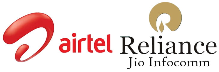 Bharti Airtel and Reliance Jio plans to share Telecom Infrastructure for 4G, 3G and 2G networks