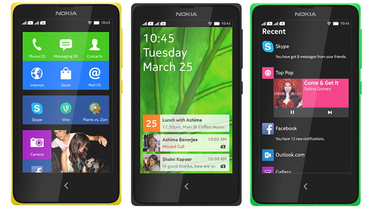 Nokia Forks Android to bring Nokia X, X+ and XL Smartphones - the X Family