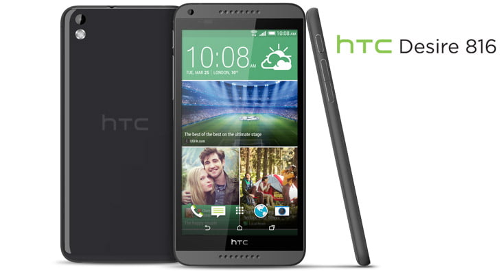 HTC takes on the mid-range with Desire 816 - 5.5-inch, Quad-core priced at Rs 23,990