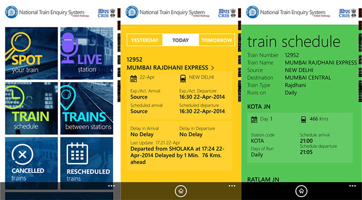 Indian Railway unveils Windows App to track real-time Train Schedules