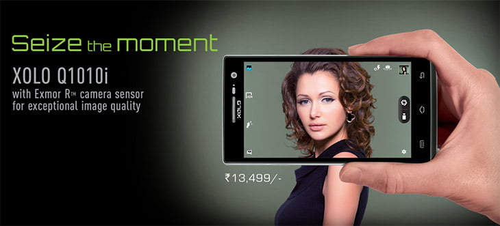 Xolo Q1010i with Sony Exmor R Camera Sensor - India pricing and specification