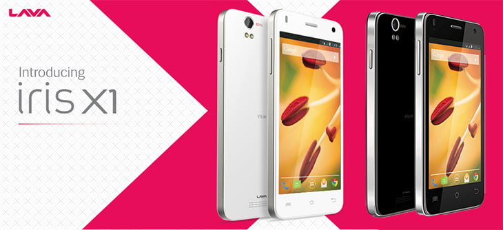 Lava introduces Iris X1 - Android Kitkat, Quad-Core CPU, 8 MP Camera at Rs 7,999