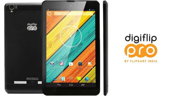 Flipkart comes with its own Tablet - Digiflip Pro XT 712 at Rs 9999