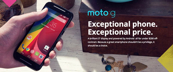 Motorola launched the second Generation Moto G in India for Rs 12,999