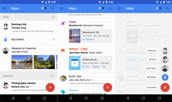 The Google Now for email - Inbox by Google