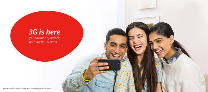 Airtel upgrades its 3G Network to Offer Premium Platinum 3G Service