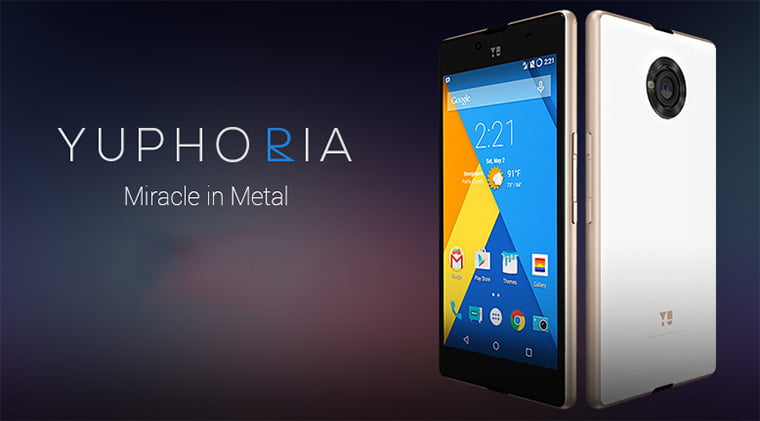 Yu Yuphoria launched with Premium build, Cyanogen OS, 4G LTE & Priced at Rs 6,999