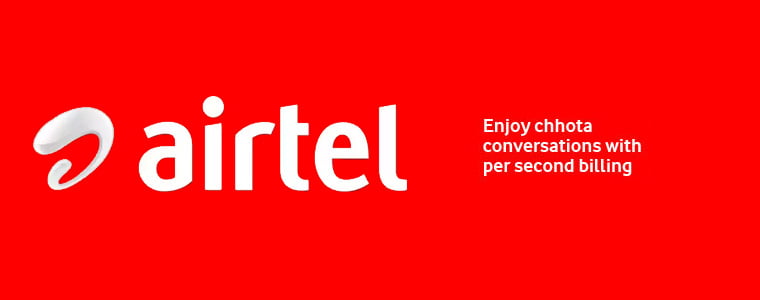 Pay For What You Use - Airtel goes for per second billing for its Prepaid Customers