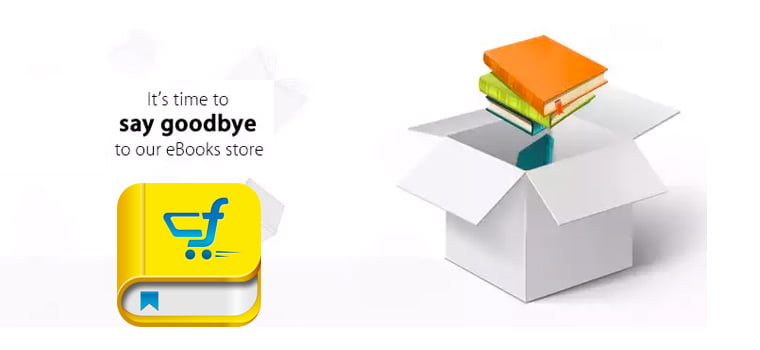 Flipkart exit out from selling eBooks, migrates to Kobo