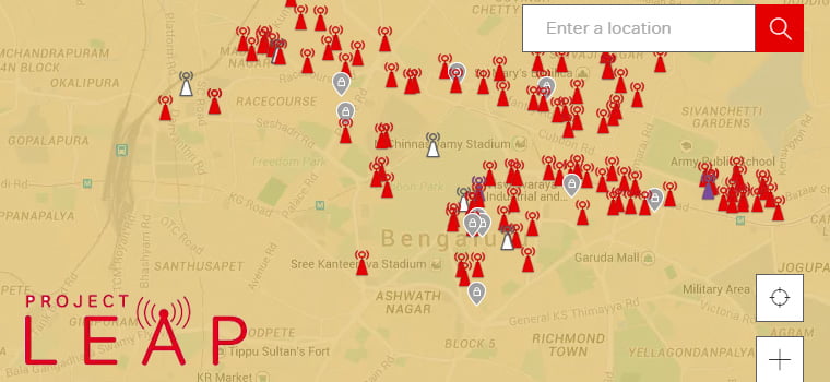 Project Leap - Track Airtel's network coverage & Expansion