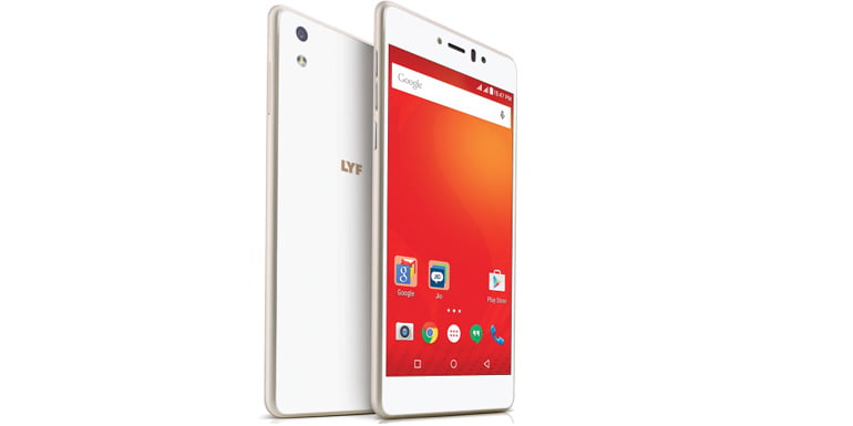 Reliance Jio unveils LYF Water series android smartphones