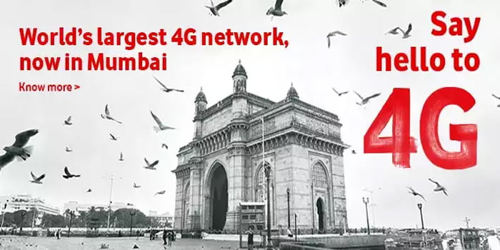 Vodafone India expands 4G network across Mumbai