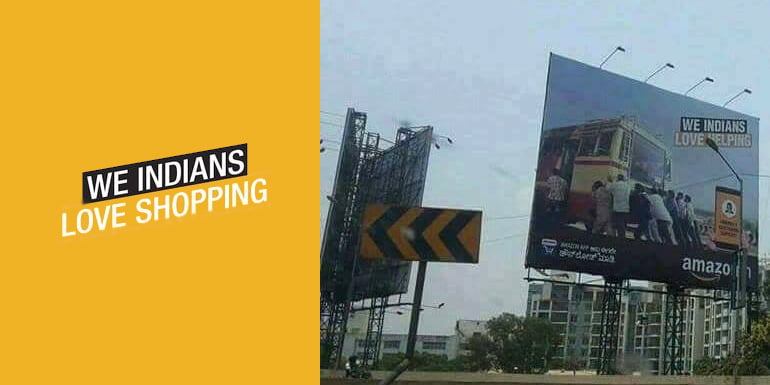 Amazon India in trouble with its Billboard insulting KSRTC