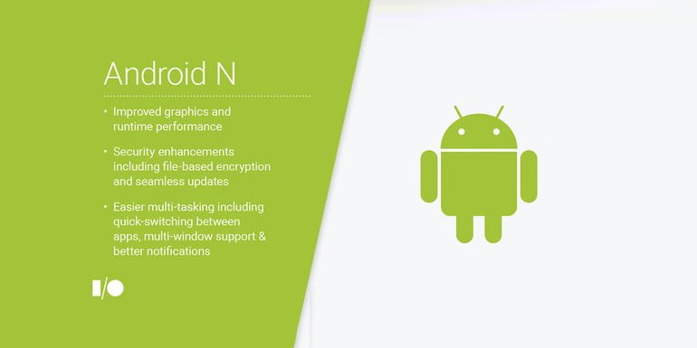 Google android N features