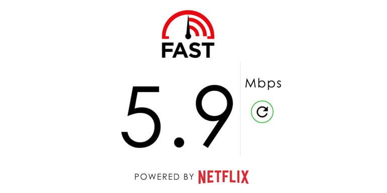 How Fast is your Netflix video streaming, find with Fast.com