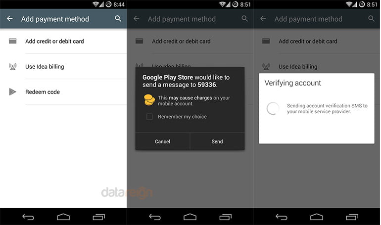 Google adds Carrier Billing on Google Play Store India, Idea Cellular users get it First