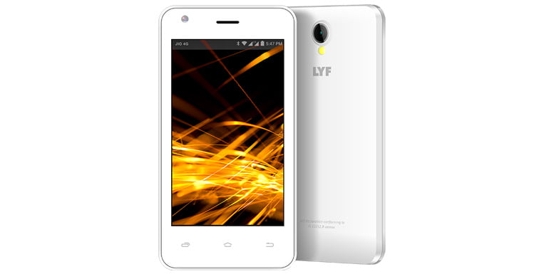 LYF Flame 2 affordable 4G LTE VoLTE  android smartphone