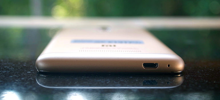 Redmi Note 3 micro-usb port review