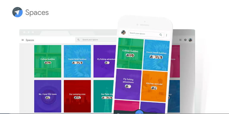 Google launches Spaces - a simple Group sharing App