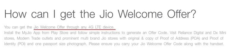 Jio Welcome Offer for Apple iPhones