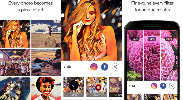 Prisma will take your Photographs to an artistic Level with AI Filters