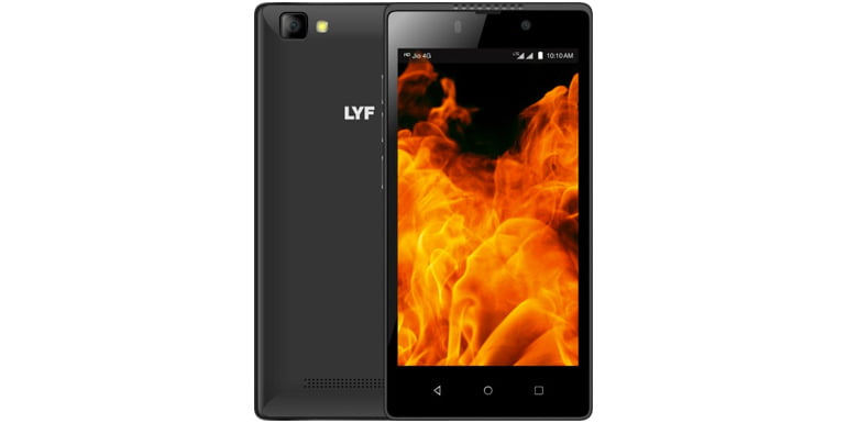 LYF Flame 8 smartphone specification and price