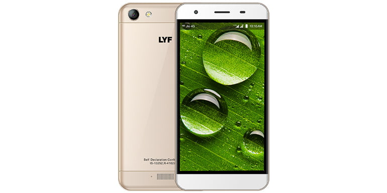 LYF Water 11 launched with 3GB RAM, Quad Core processor, 4G VoLTE