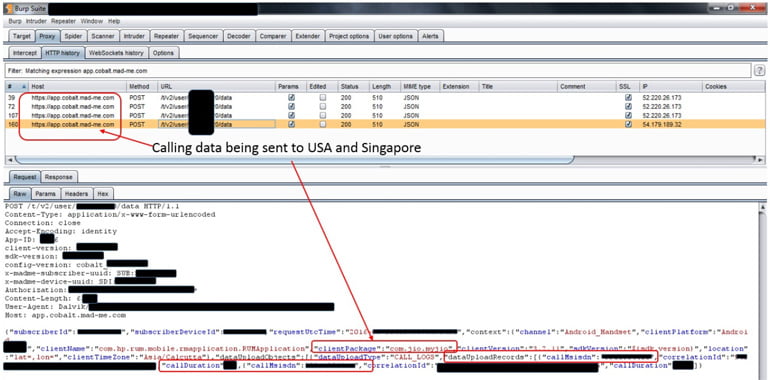 Reliance Jio allegedly sending your Call Information to Foreign servers