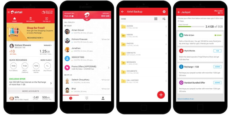 My Airtel app revamped, adds Aitel Apps, Airtel Backup & Airtel Dialer