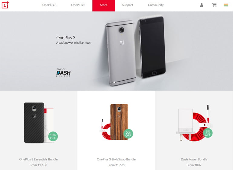 OnePlus Store officially launched in India, comes with Exclusive Offers