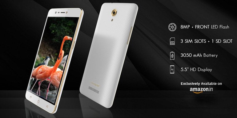 Coolpad Mega 3 unveiled with Triple SIM, MediaTek SoC & 4G VoLTE