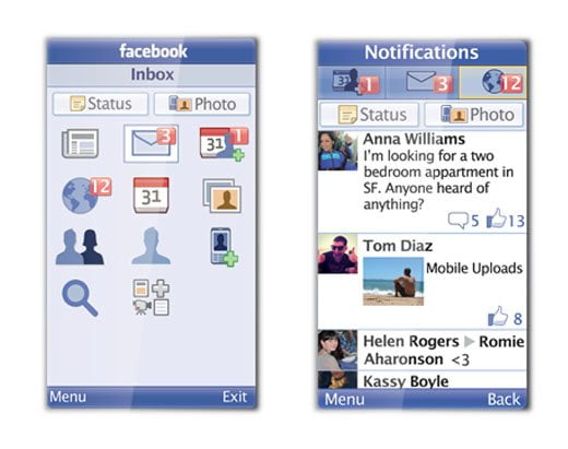 Facebook mobile apps for every phone