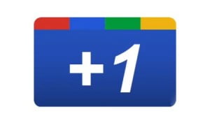 Google +1 button