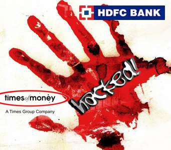 HDFC Bank India and TimeofMoney Websites Vulnerable to Hack Attack