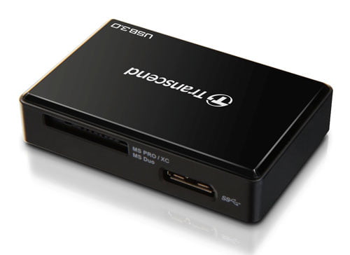 Transcend’s RDF8 High-performance USB 3.0 multi card reader