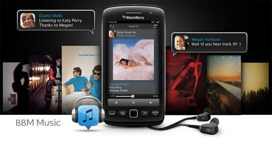 BlackBerry BBM Music Service