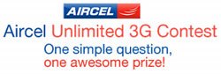 Aircel unlimited 3G contest chance to win all-new HTC One